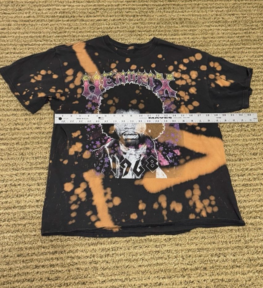 Vintage Jimi Hendrix tie Dye T-shirt medium