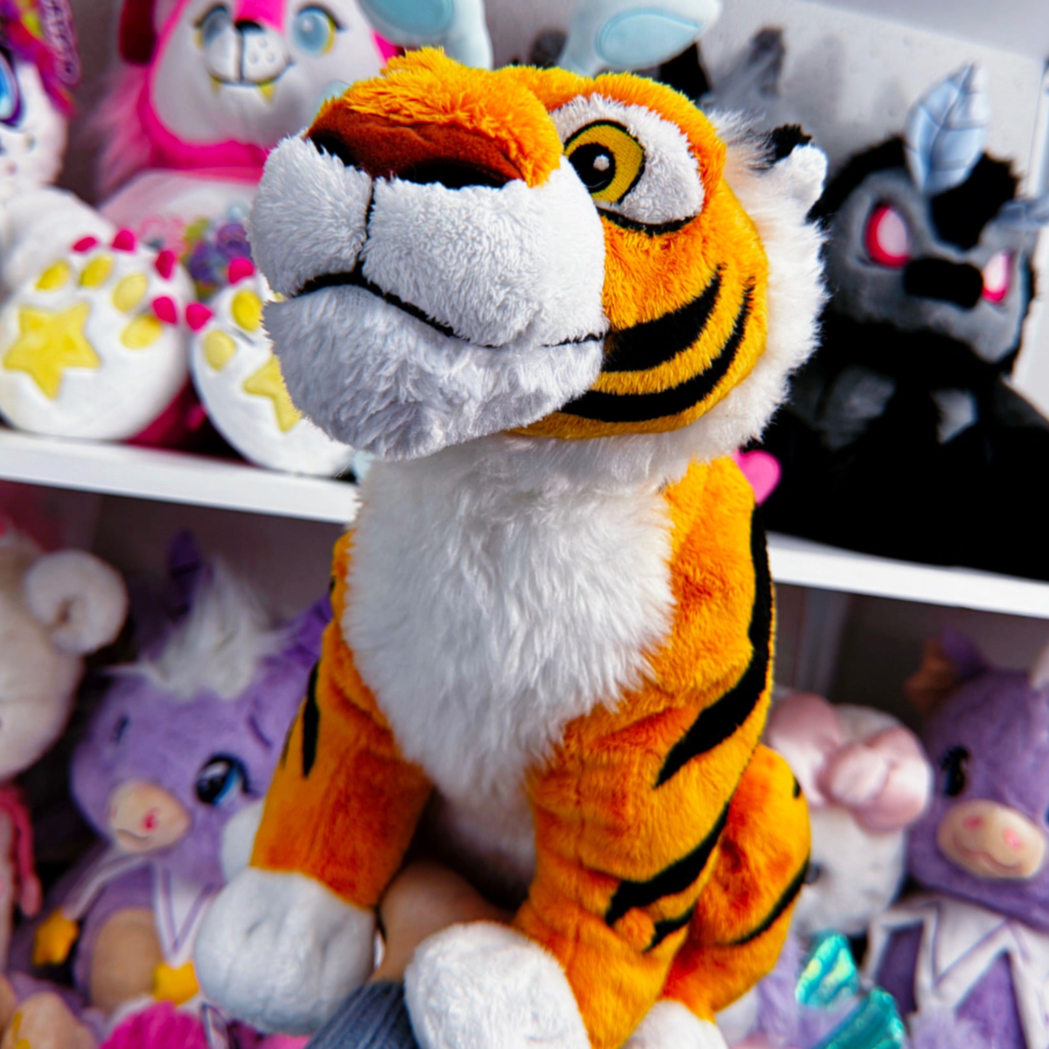 Vintage 2007 Disney Plush Tiger - Rajah from Aladdin