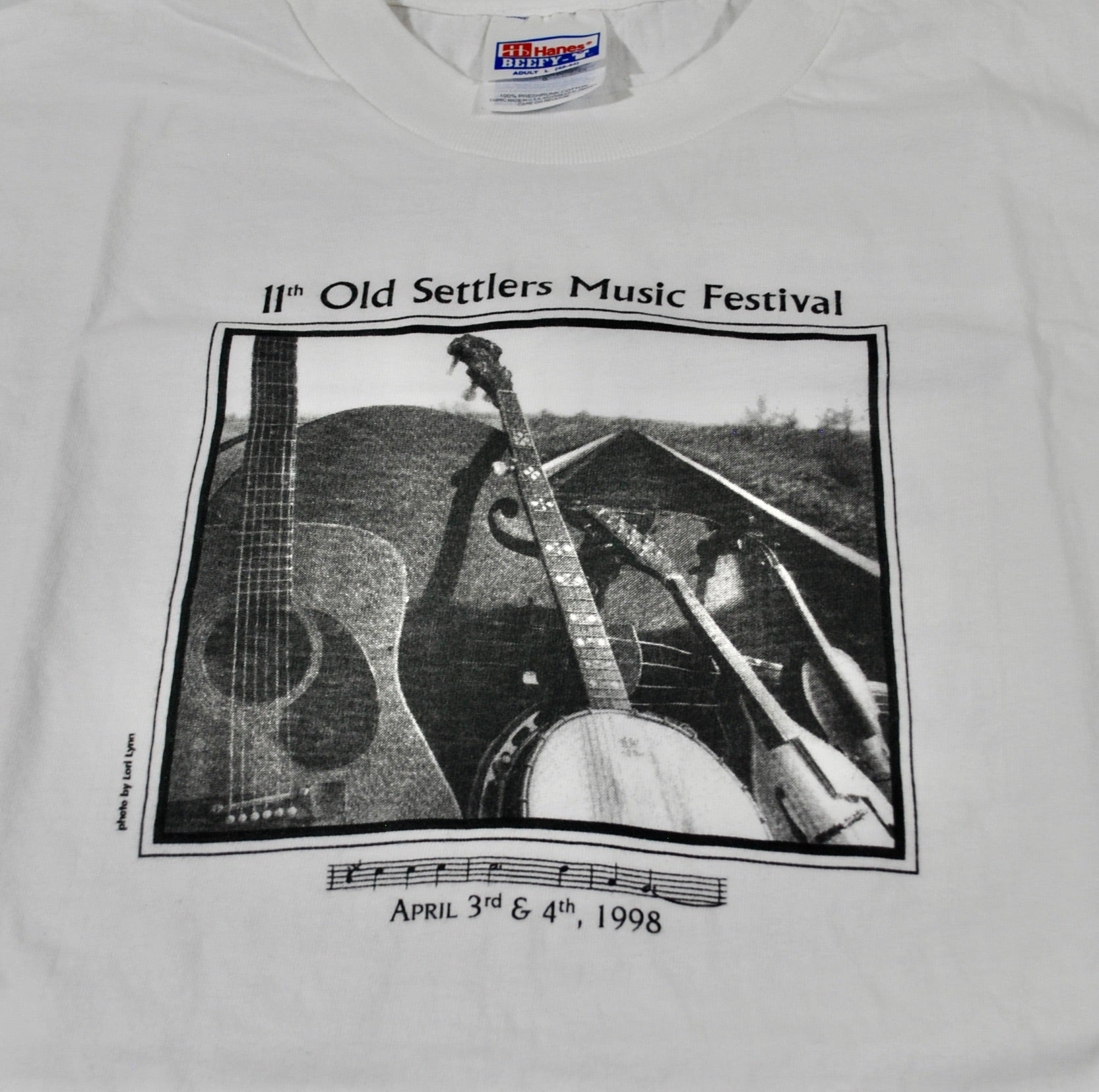 1998 - Yesterday's Attic: Old Settlers Music Festival Shirt - Large