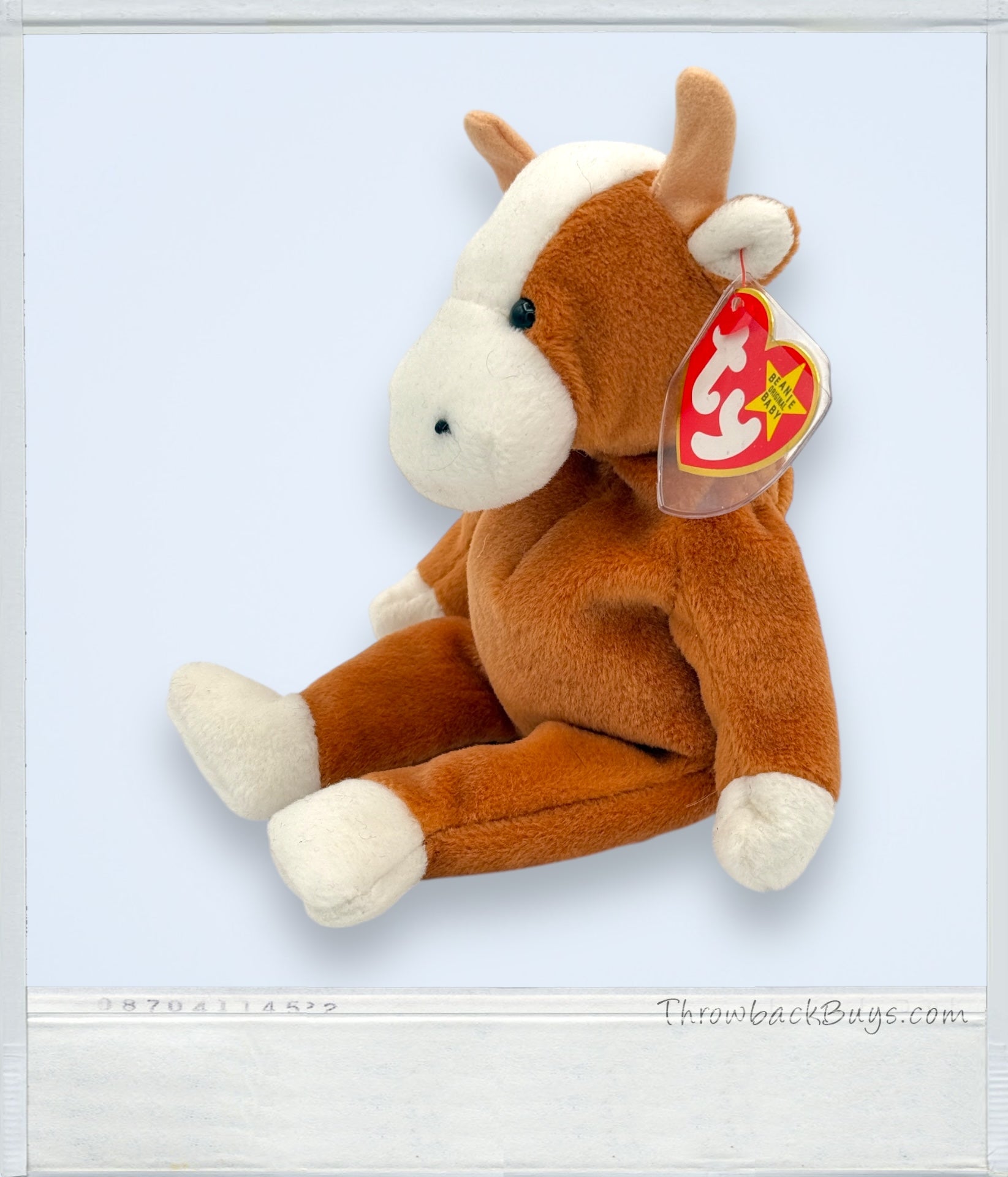 1995 - Beanie Babies Collection: Bessie w/PVC Pellets