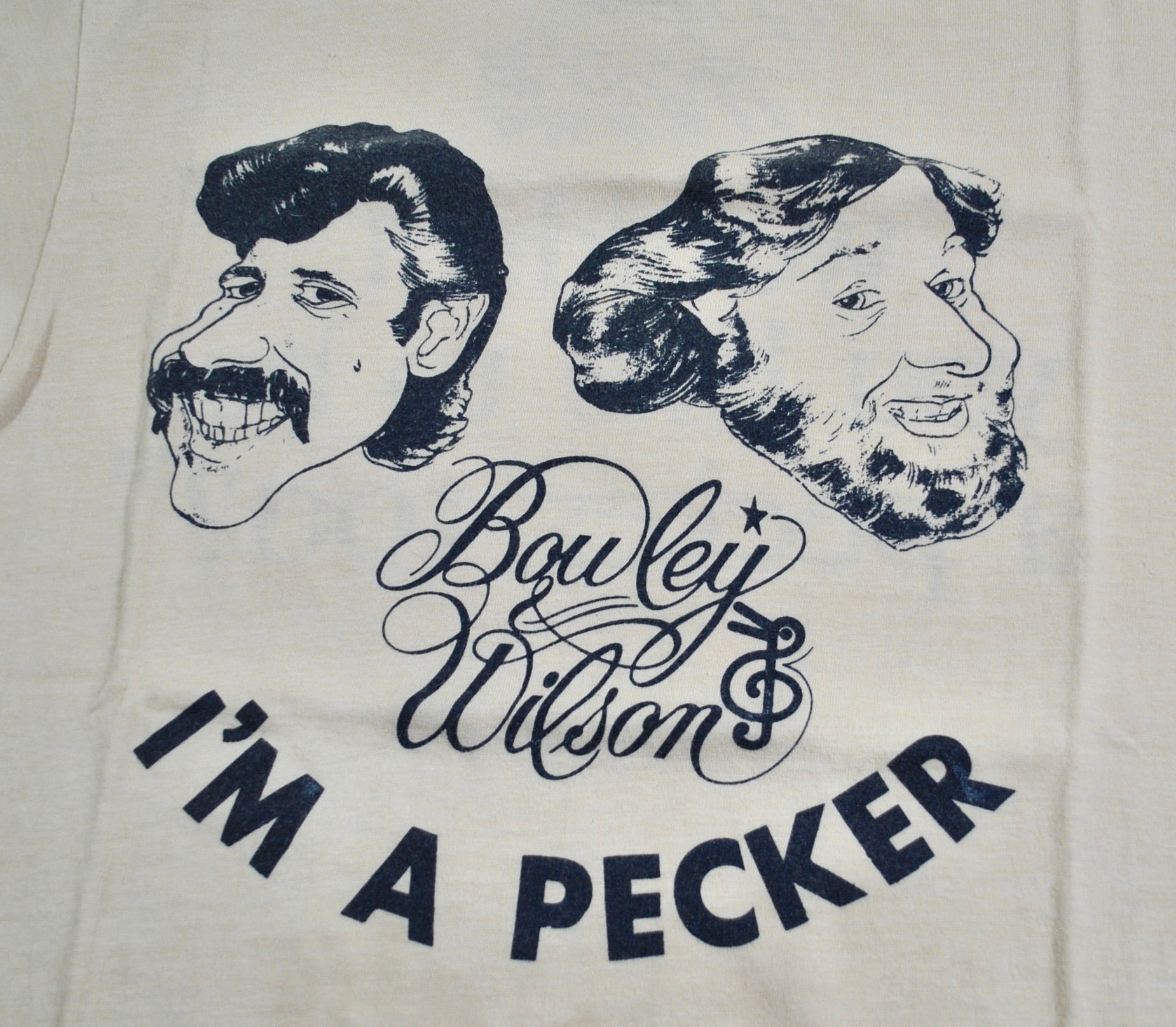 1980s - Bowley & Wilson: I'm A Pecker Unisex Shirt - S