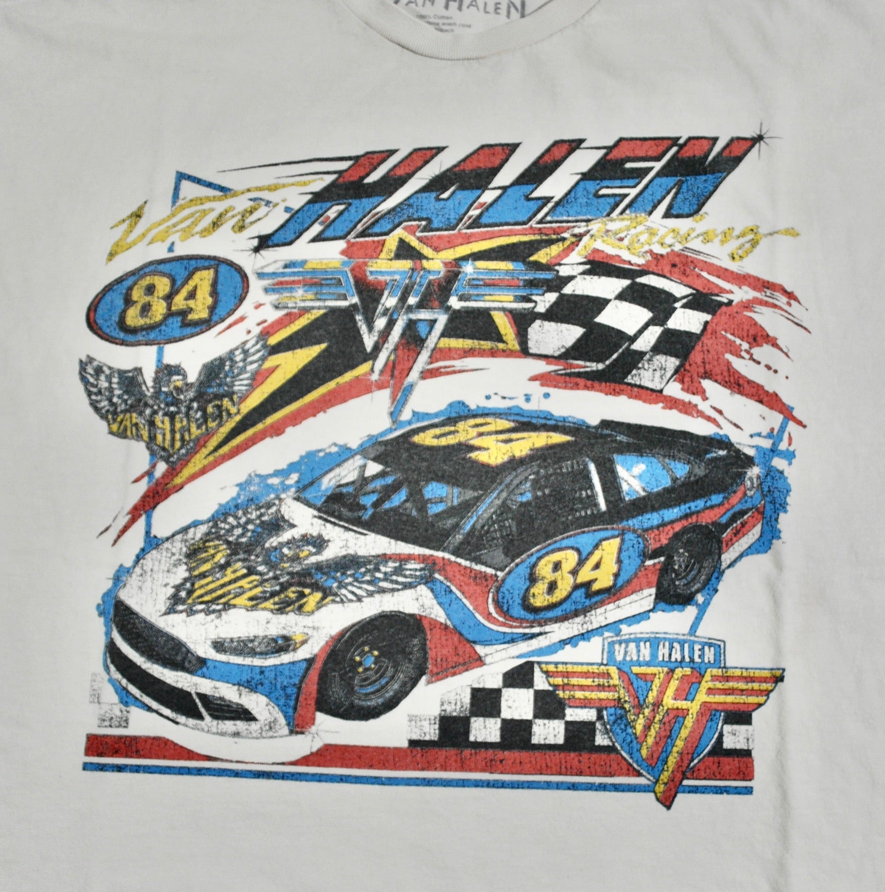 2000s - Van Halen: Racing Shirt - Men's XL