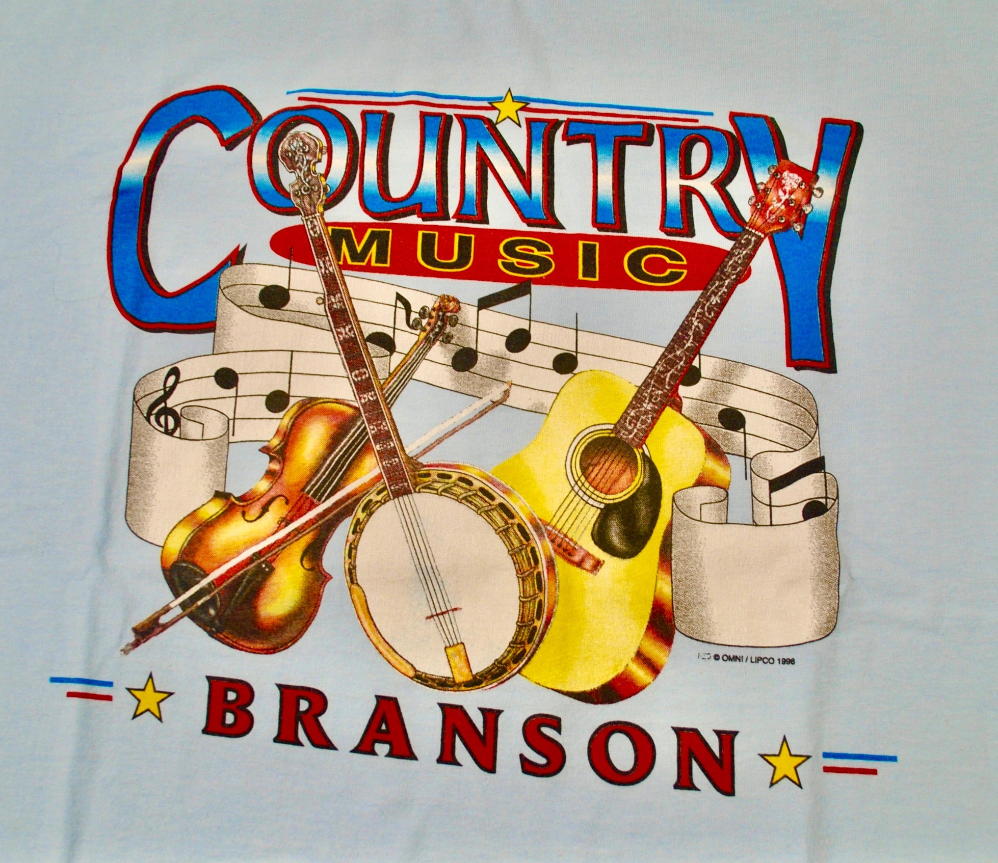 1998 - Yesterday's Attic: Country Music Branson Shirt - XL