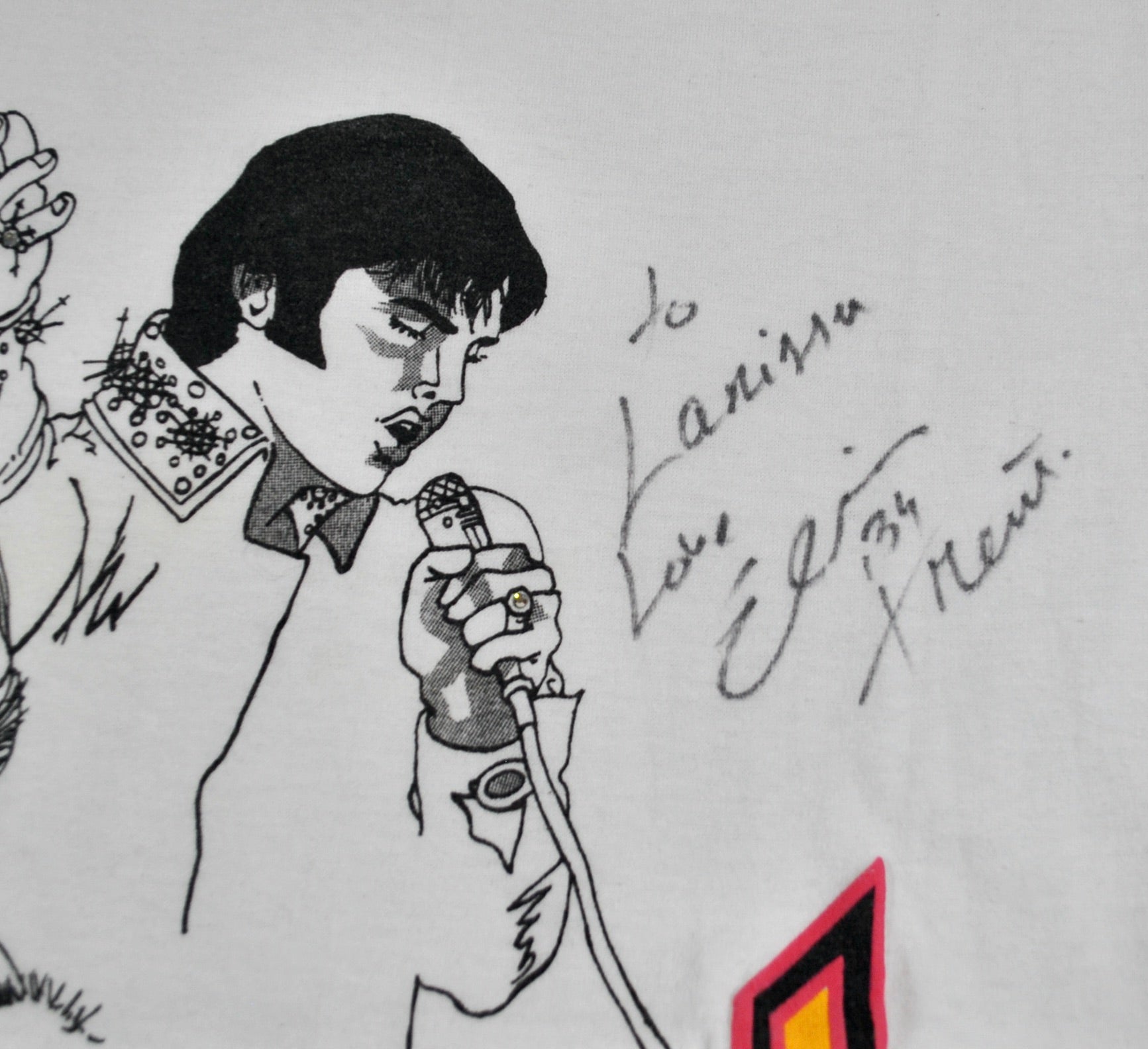 1988 - Legends In Concert: Elvis Tour Shirt - Small
