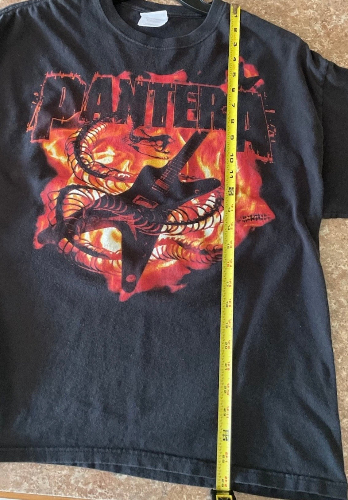 Pantera 2010 Conert T Shirt Adult XL Extra Large