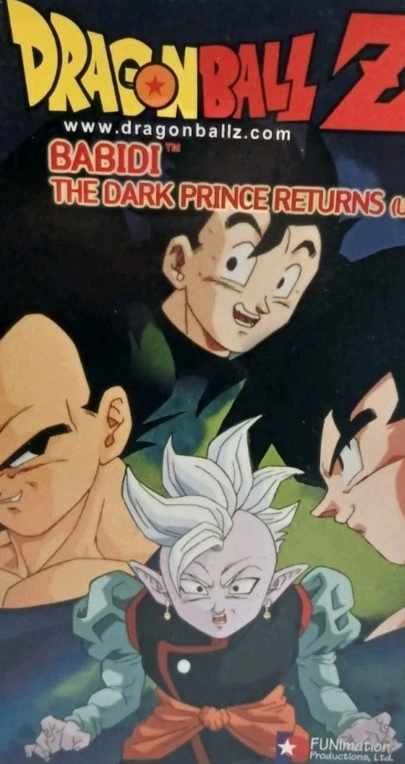 Dragon Ball Z - Babidi: The Dark Prince Returns (VHS, 2001, Uncut)
