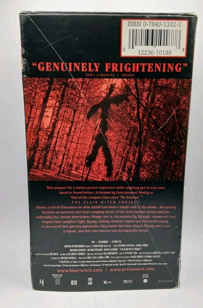 The Blair Witch Project (VHS, 1999)