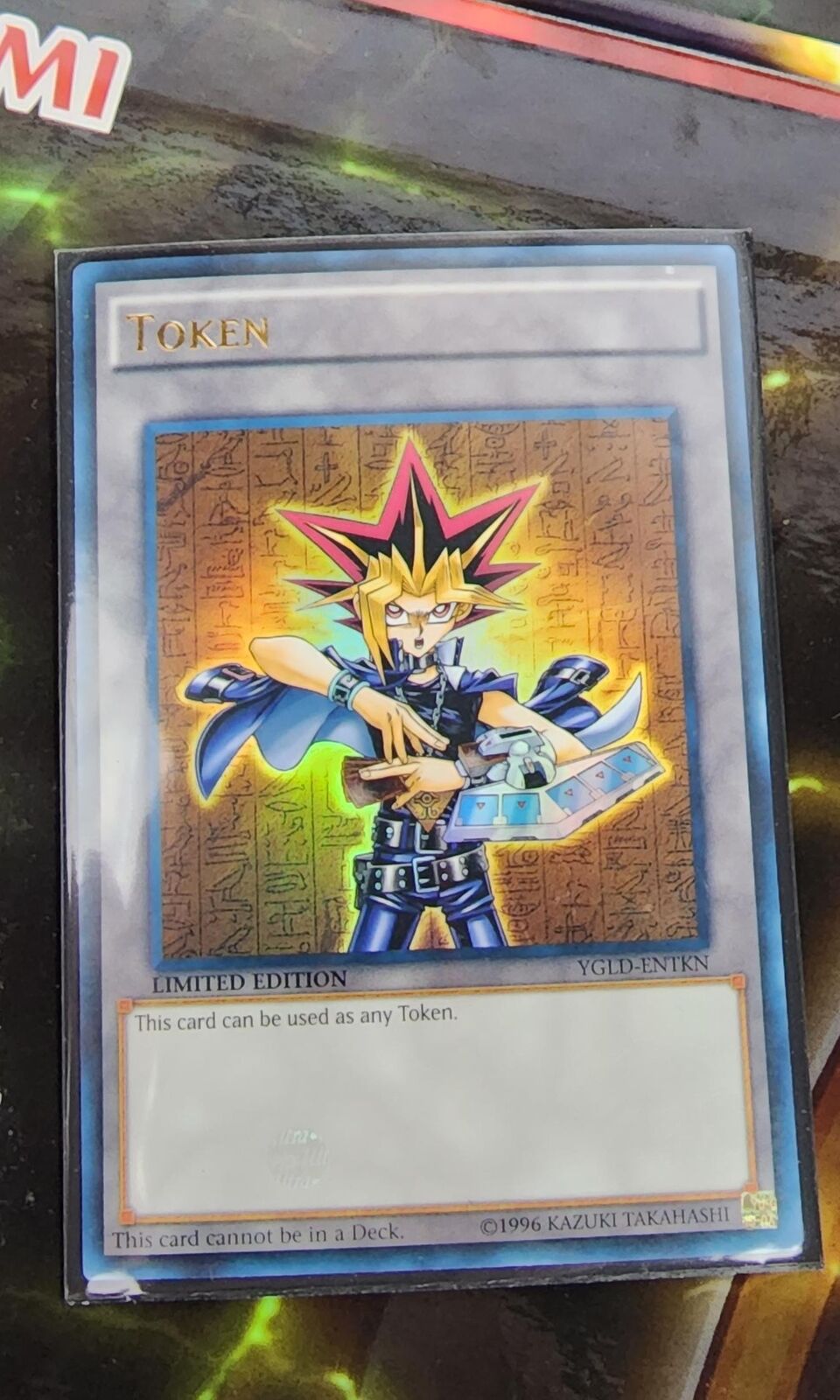 Konami Yugioh Yugi, Kaiba, Joey Gamemat w/ Token (LDK2-EN) Set of 6