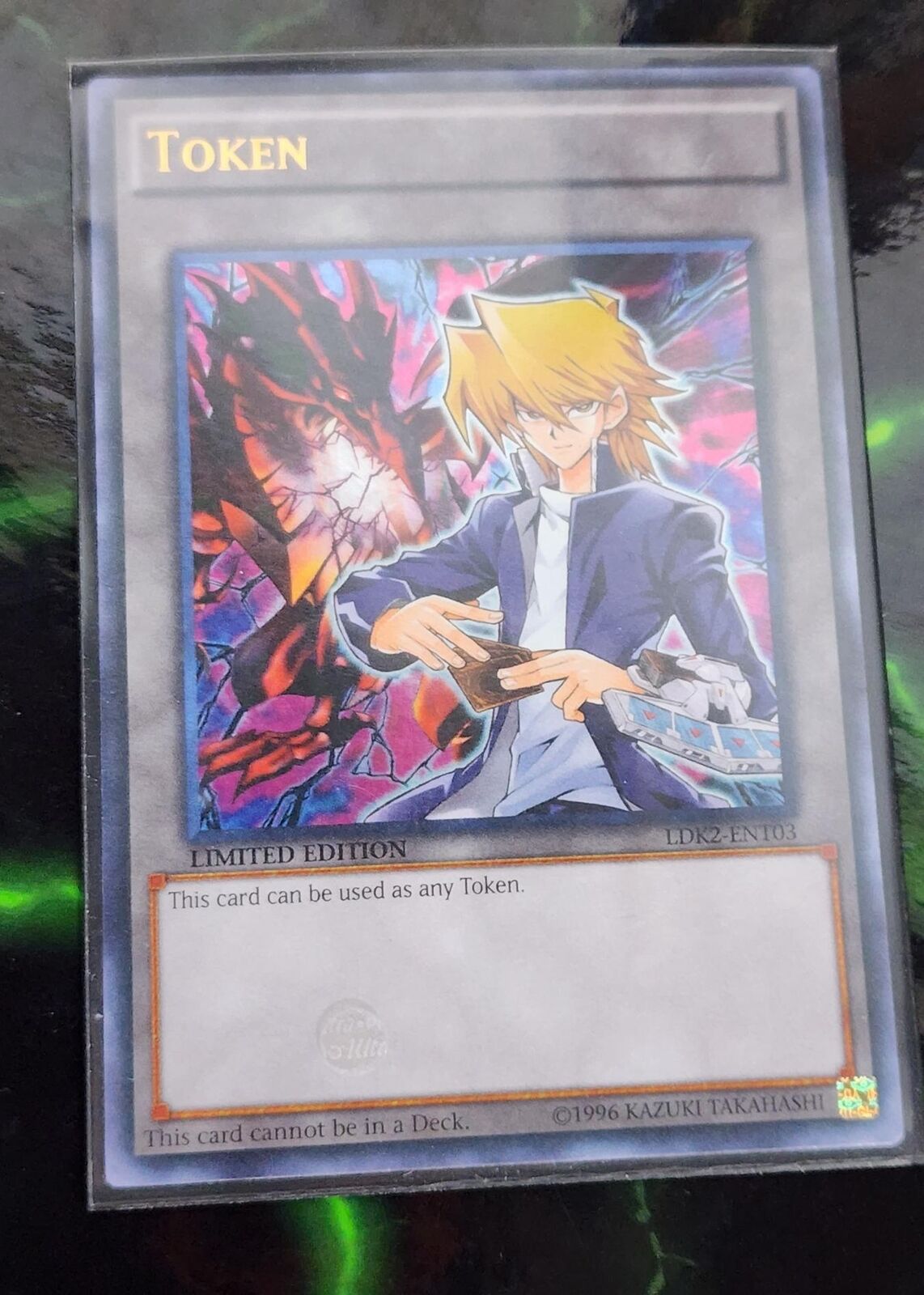 Konami Yugioh Yugi, Kaiba, Joey Gamemat w/ Token (LDK2-EN) Set of 6