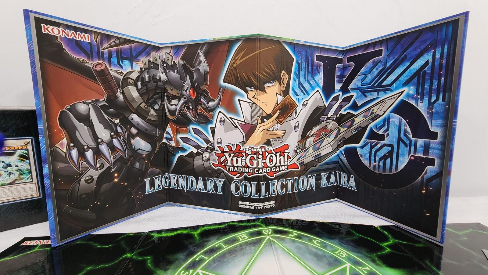 Konami Yugioh Yugi, Kaiba, Joey Gamemat w/ Token (LDK2-EN) Set of 6