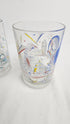 1996 - McDonald's 25th Anniversary Disney Glass Cup Lot of 3