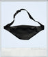 1990s - Vandenberg Ambulance Black Leather Fanny Pack