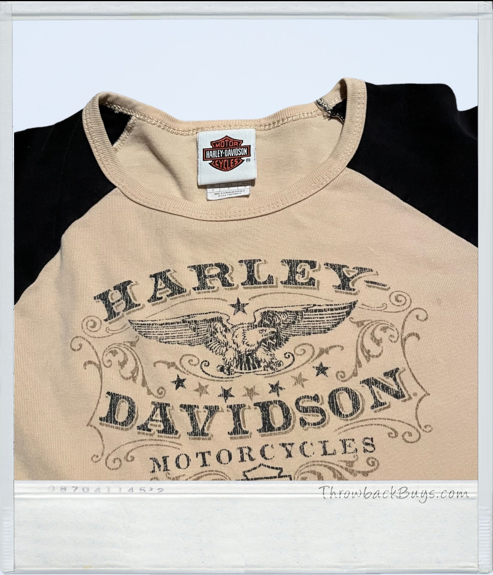 2007 - Harley Davidson Long Sleeve T-Shirt Women's