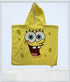 2004 - Nickelodean SpongeBob SquarePants Kids Hooded Towel Wrap - NEVER USED!