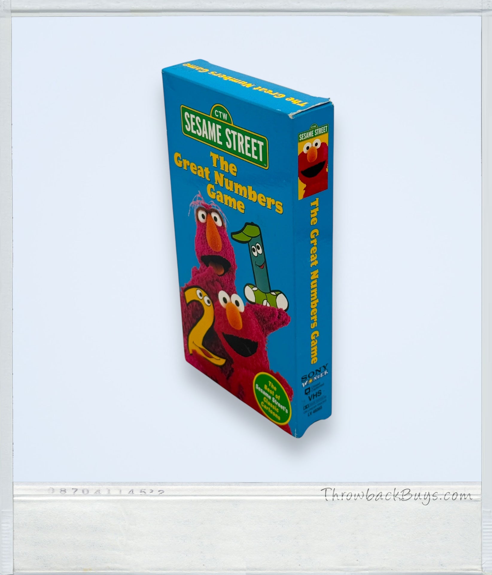 1998 - Sesame Street: The Great Numbers Game VHS