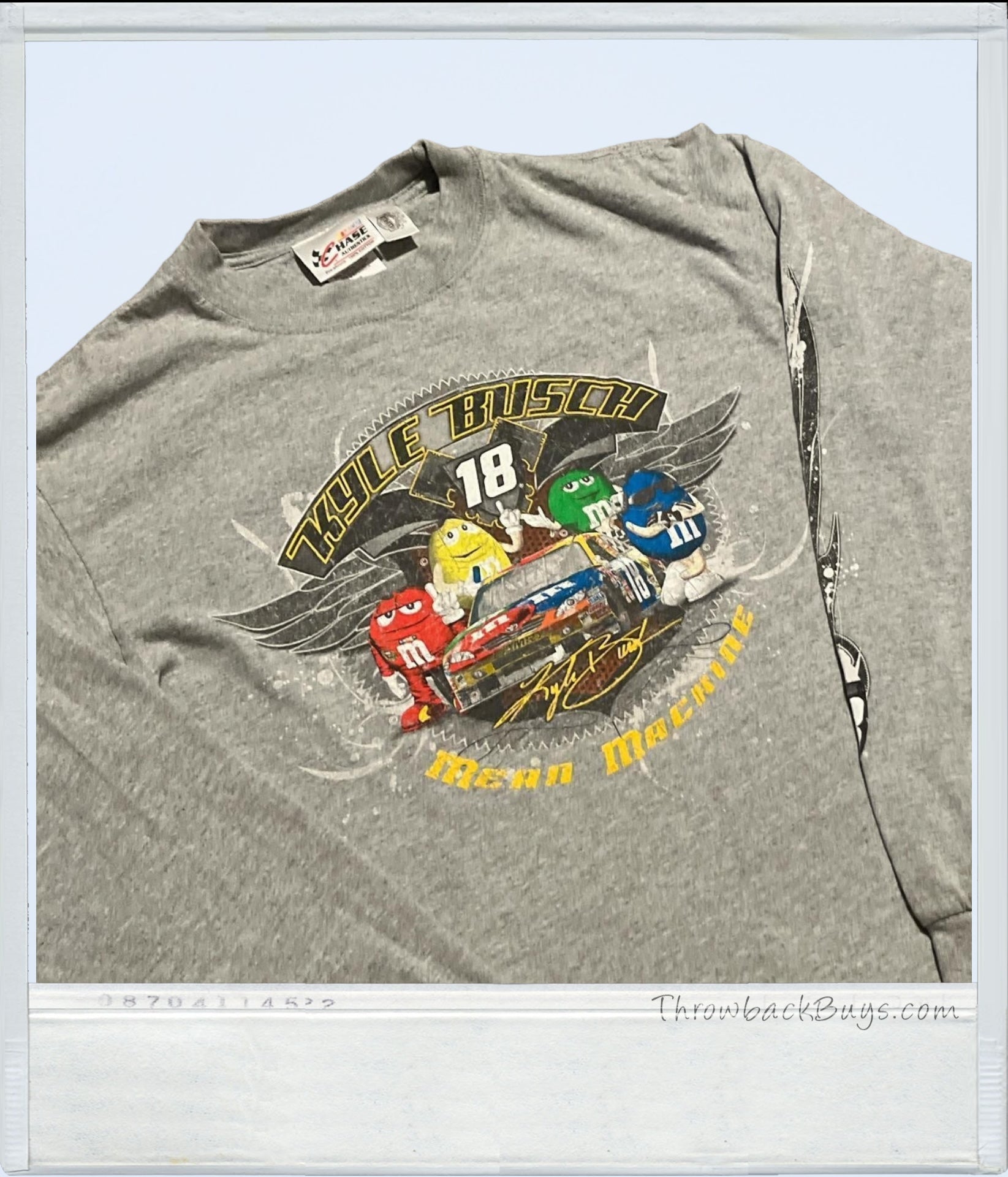 Vintage - Y2K Kyle Busch M&M Racing T-Shirt