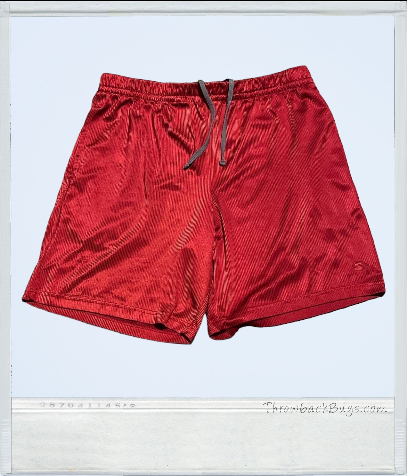 Vintage - Starter Shiny Red Shorts