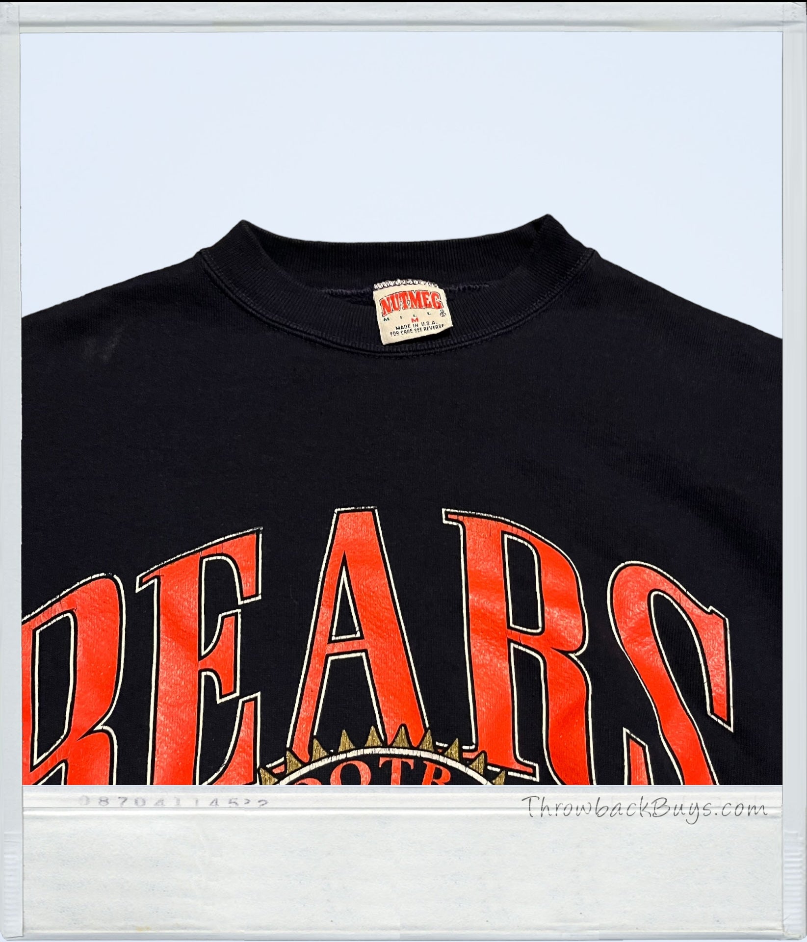 Vintage - Navy Chicago Bears 90s Crewneck