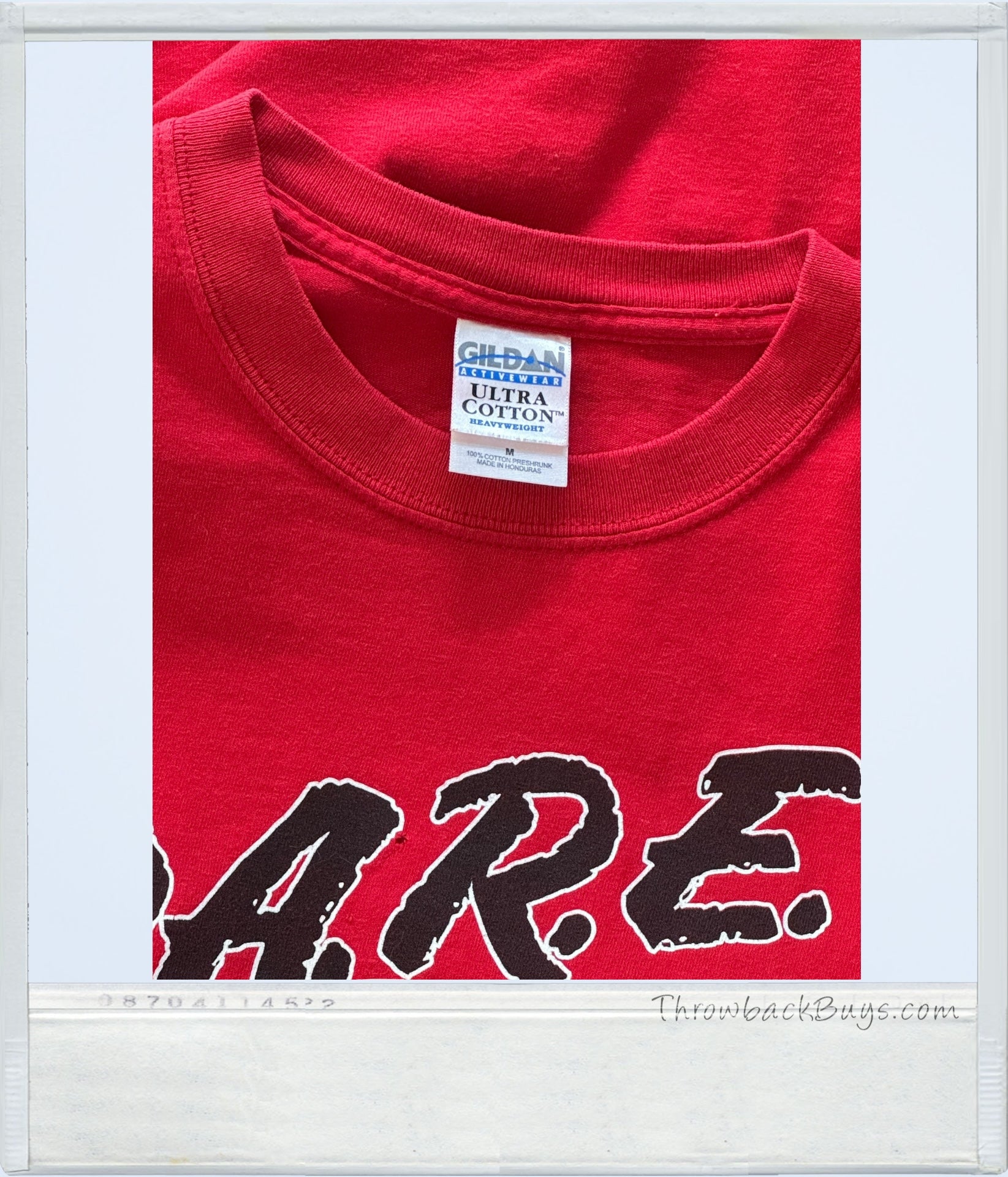 Vintage - Red D.A.R.E T-Shirt Medium