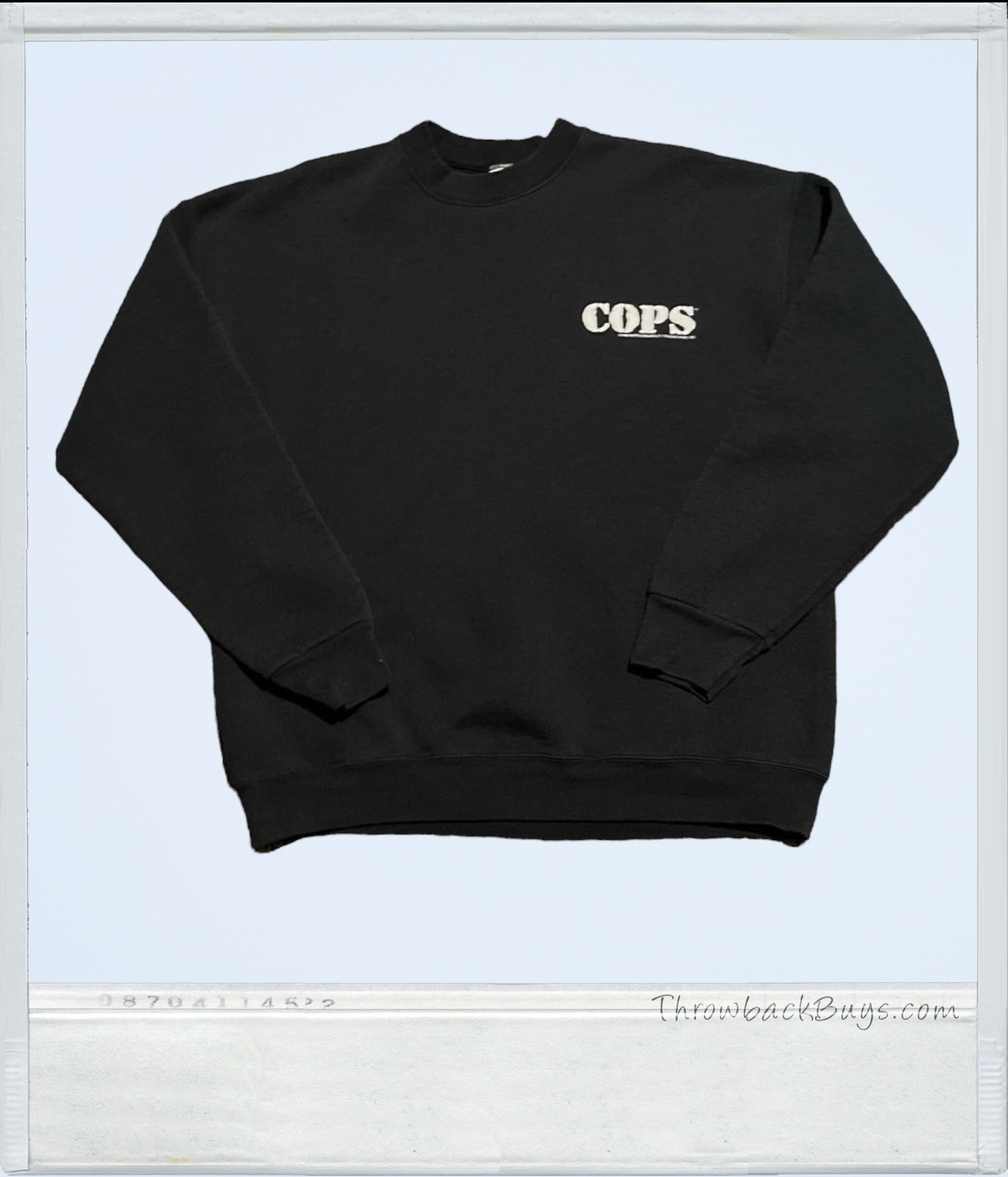 1990s - Cops TV Show Promo Crewneck