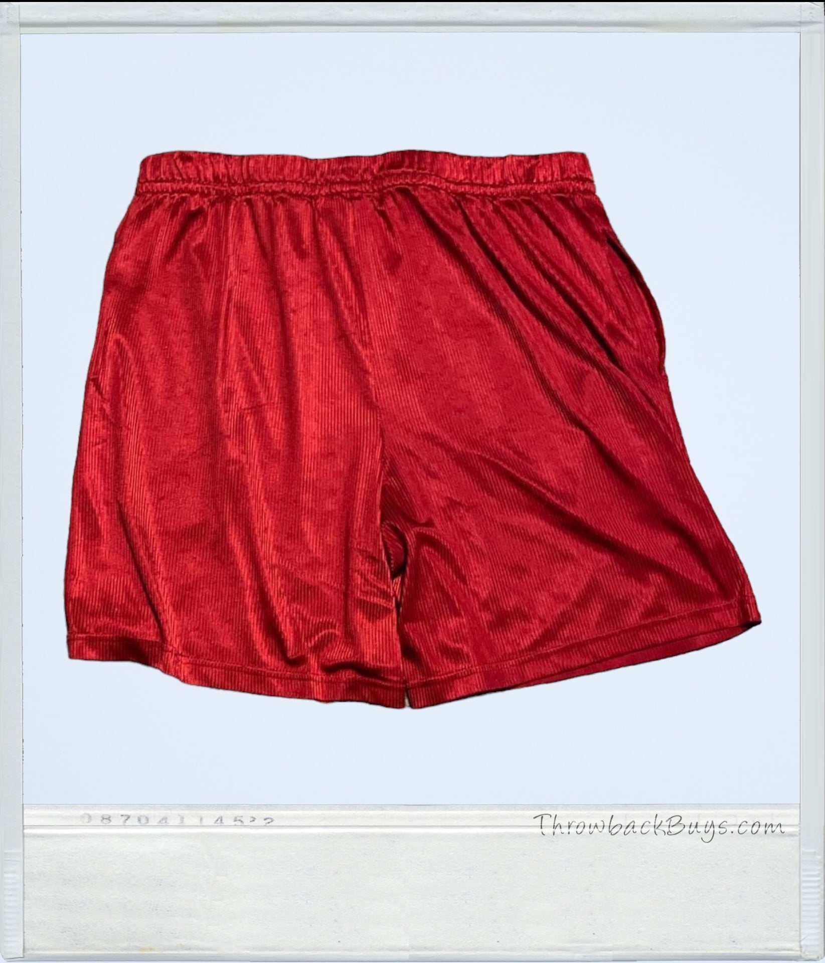 Vintage - Starter Shiny Red Shorts