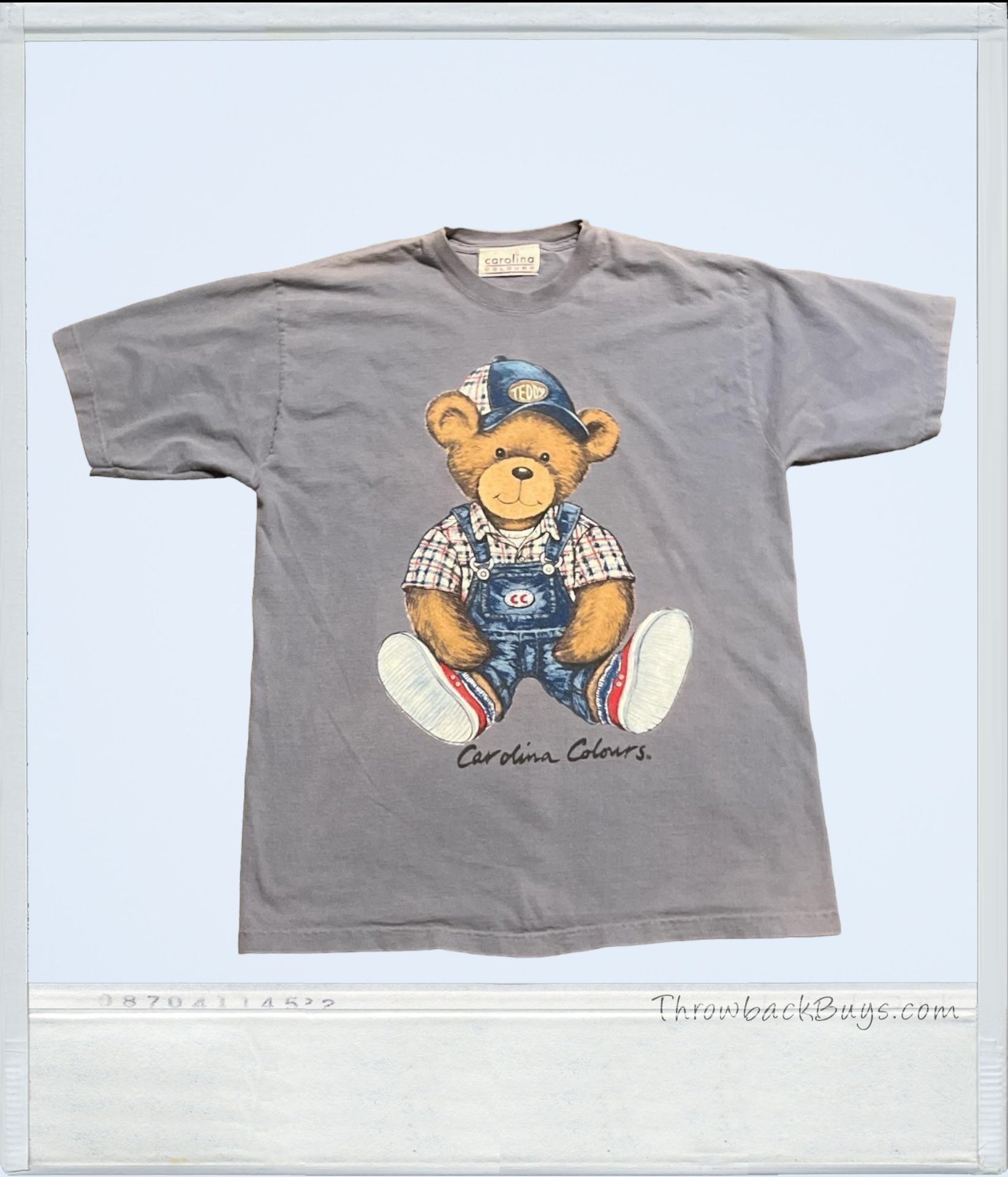 1990s - Carolina Colours Teddy Bear Graphic T-Shirt