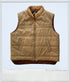 Vintage - Sears Outerwear Wome's Puffer Vest Jacket Tan Brown XL