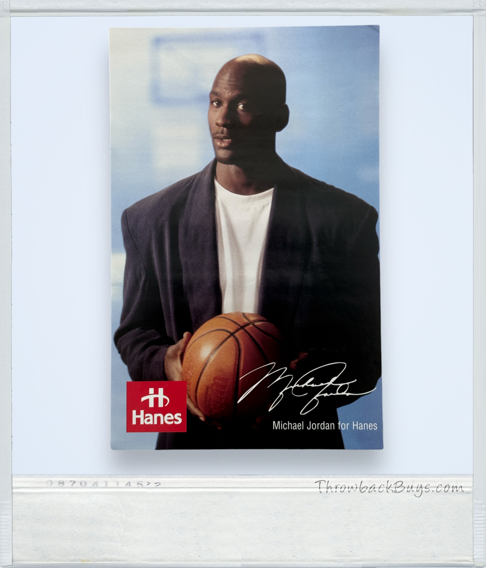 1992 - Michael Jordan for Hanes Collectible Poster 11" x 17"