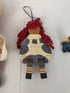 Vintage - Raggedy Ann & Andy Doll & Tea Set Lot