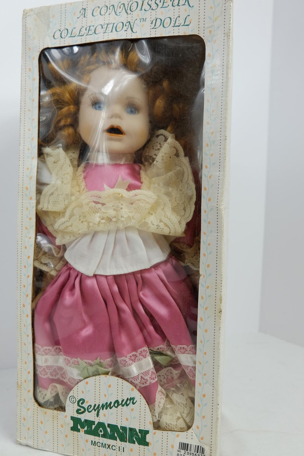 1992 - Seymour Mann Porcelain Doll w/ Box