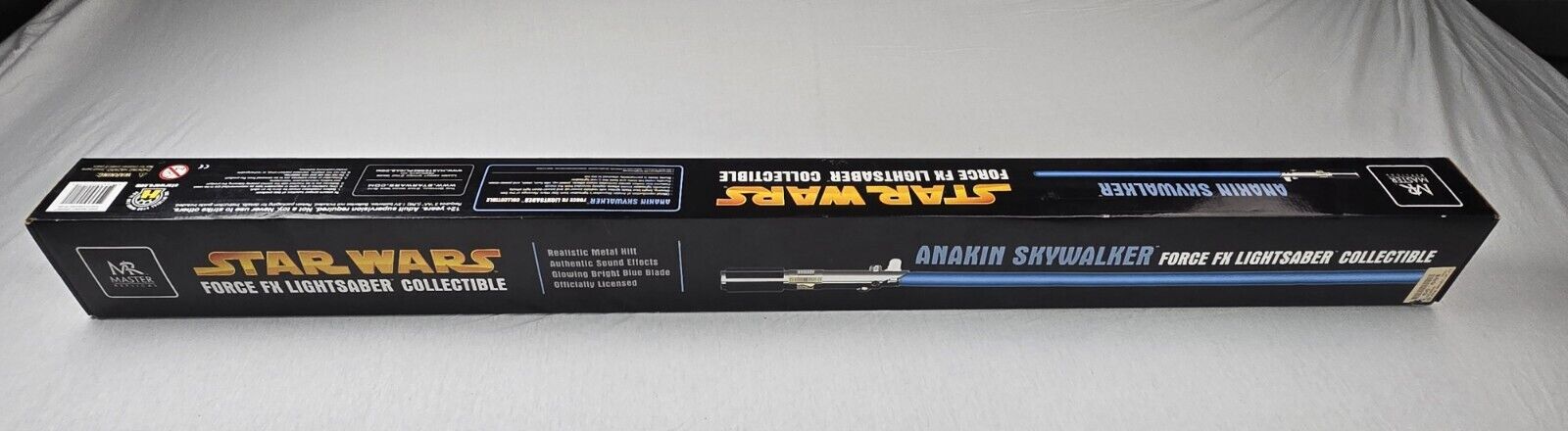 2005 - Star Wars Master Replicas Anakin Skywalker Force FX Lightsaber - RARE