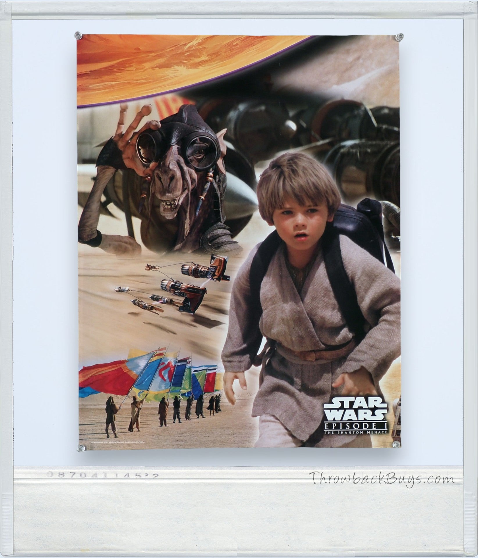 1999 - Star Wars Episode 1: The Phantom Menace Anakin Skywalker Poster 22" x 17"