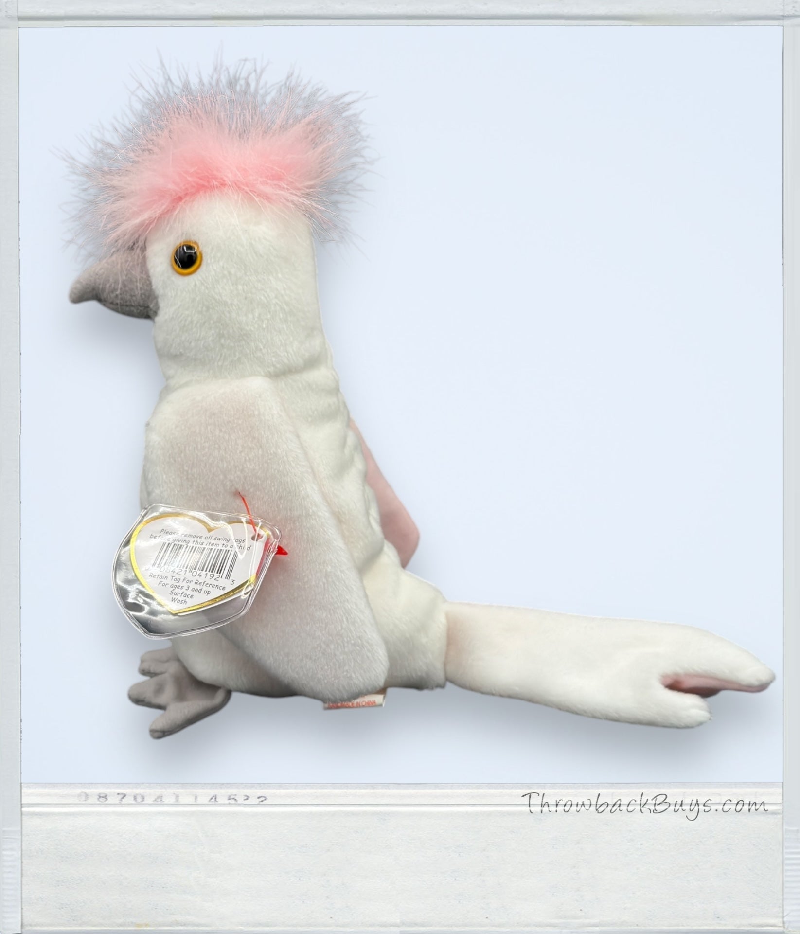 1997 - Beanie Babies Collection: Kuku the Cockatoo Bird