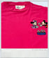 1998 - The Disney Store Mickey & Minnie Mouse Women's Large T-Shirt Pink