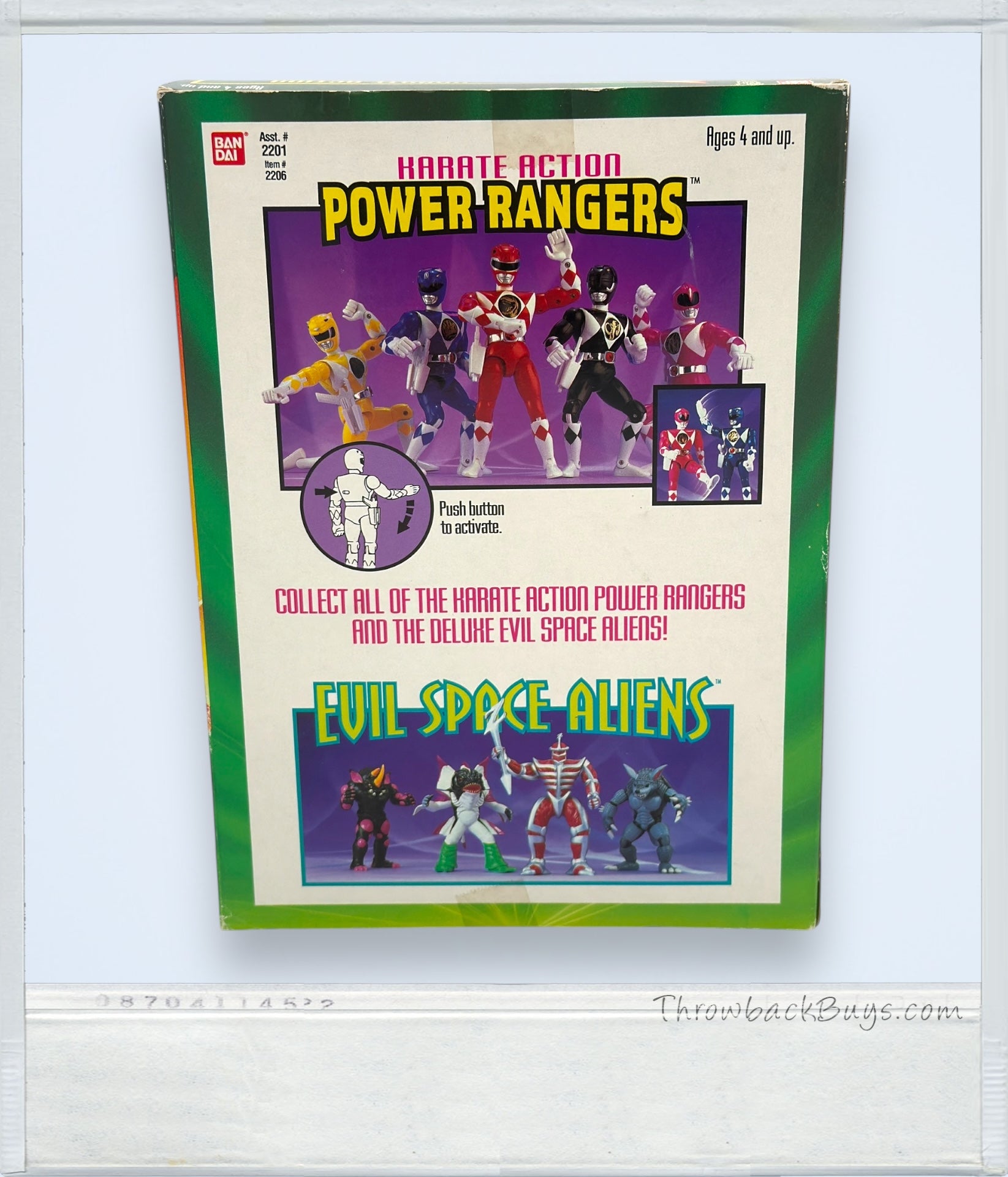 1994 - Bandai Mighty Morphin Power Rangers: Karate Choppin' Billy Blue Ranger