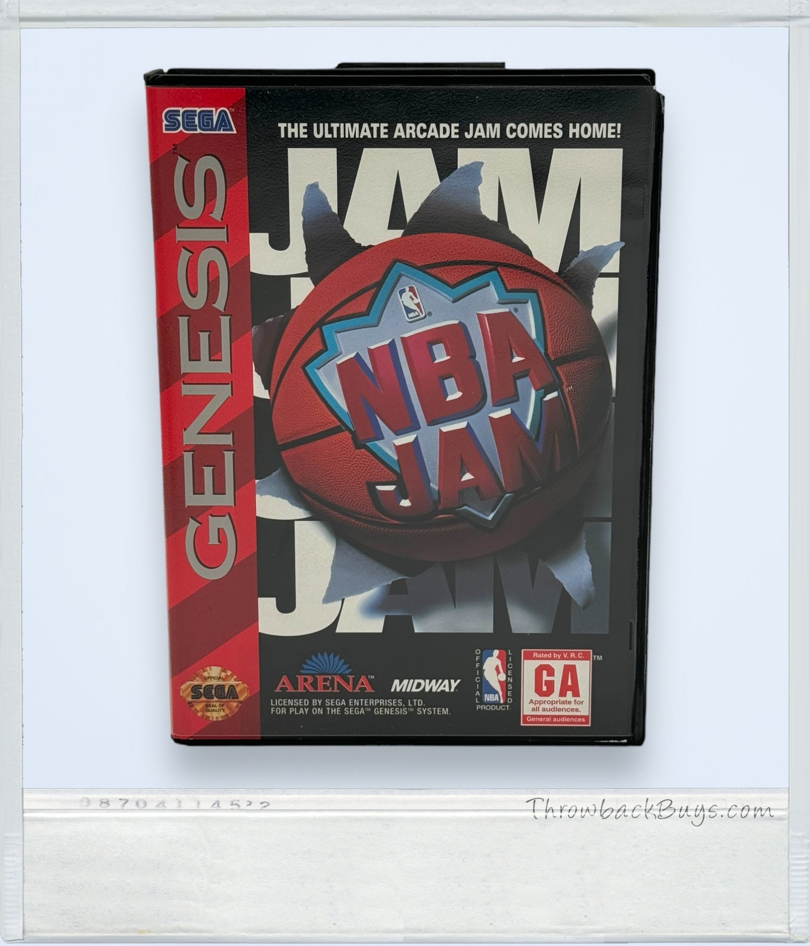 1993 - NBA Jam Sega Genesis Game