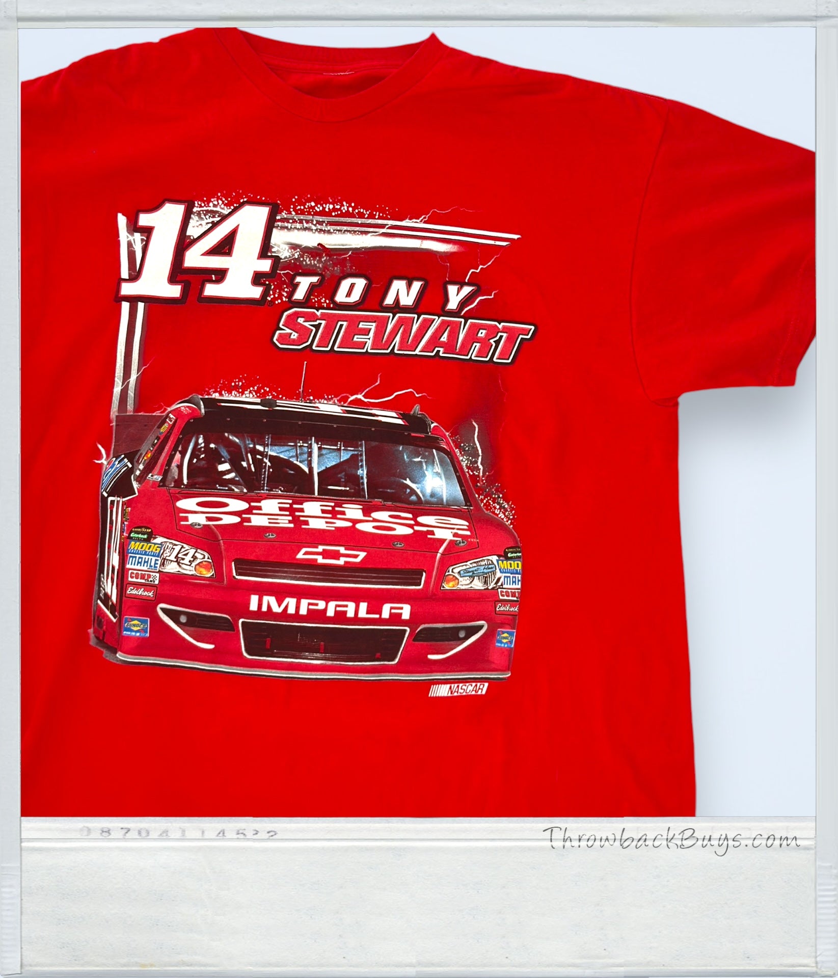 Vintage - NASCAR Tony Stewart Racing #14 Men's T-Shirt XXL