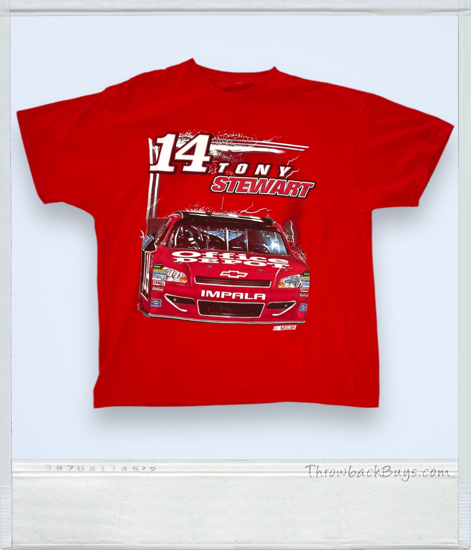 Vintage - NASCAR Tony Stewart Racing #14 Men's T-Shirt XXL