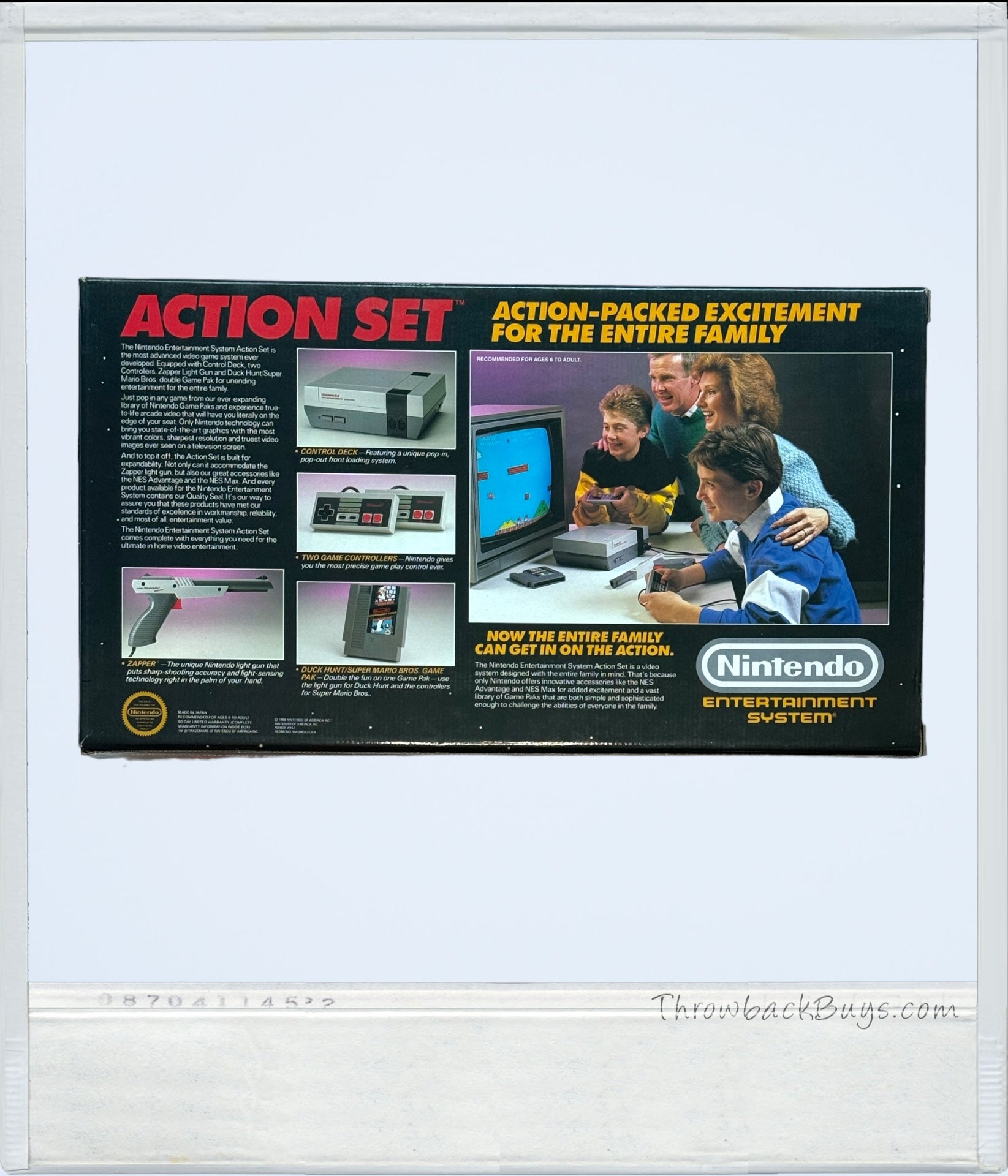 1988 - Original Nintendo Action Set - RARE