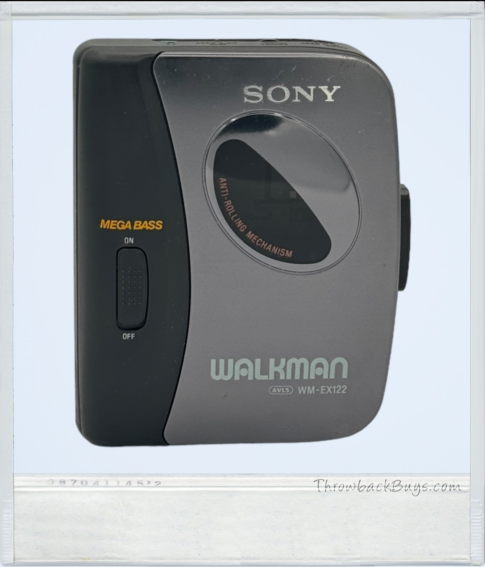 1996 - Sony Walkman WM-EX122 Portable Cassette Player w/Mega Bass & Hip Clip