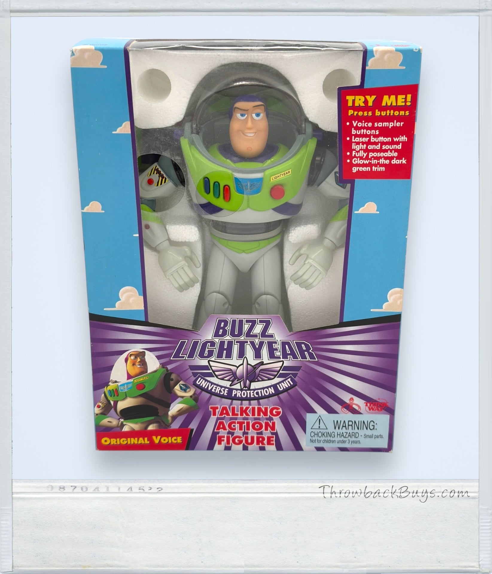 1995 - Thinkway: Buzz Lightyear Talking Action Figure