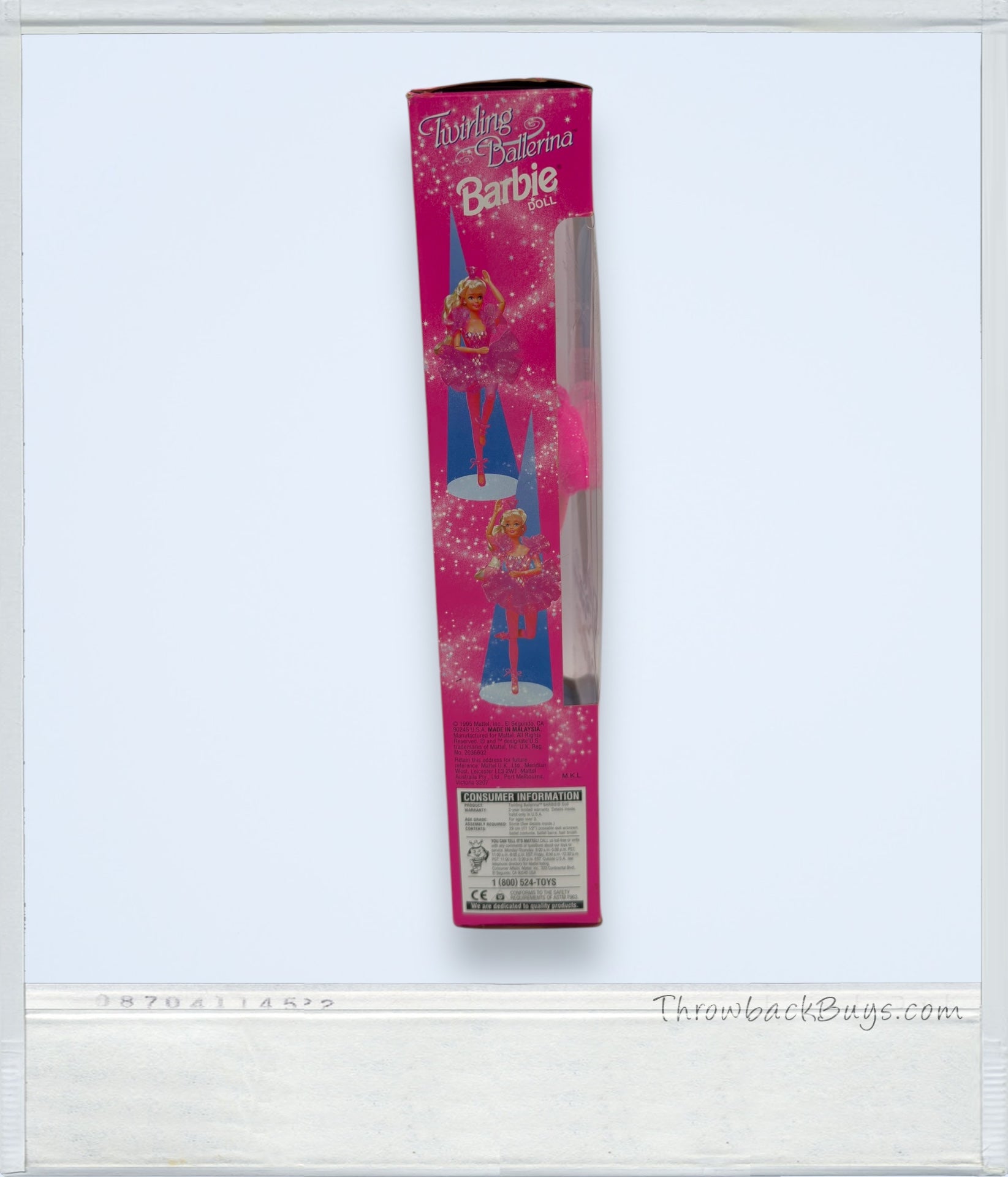 1995 - Mattel Barbie: Twirling Ballerina #15086