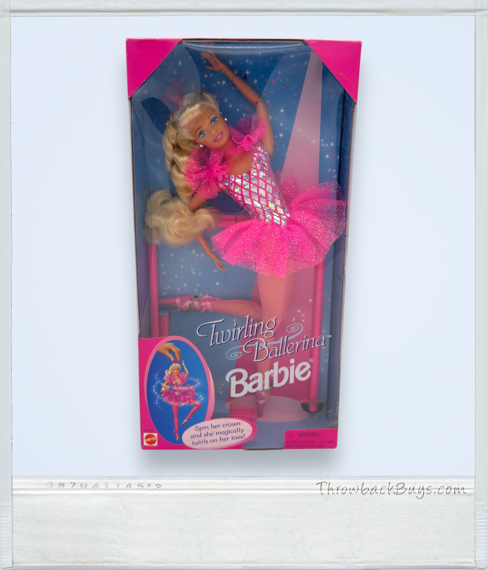 1995 - Mattel Barbie: Twirling Ballerina #15086