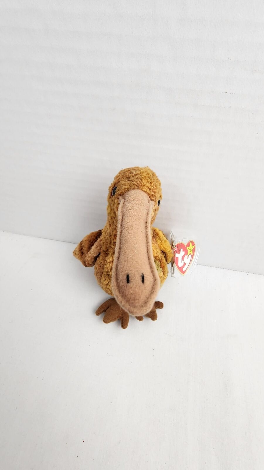 Ty Beak Kiwi Bird Beanie Babies - 6 in, Vintage, 1998, Multicolor