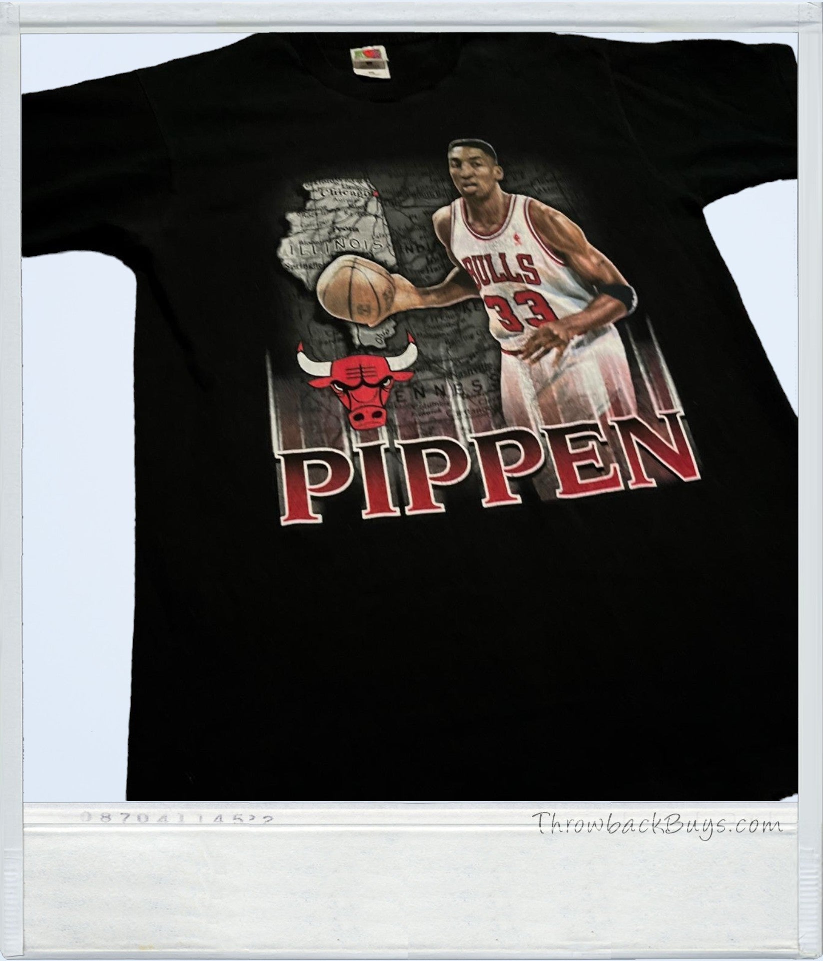 Vintage - Chicago Bulls Scottie Pippen Graphic T-Shirt T-Shirts