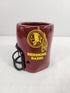 1990 - WJFK 106.7 FM Washington Redskins Radio Foam Koozie, Burgundy