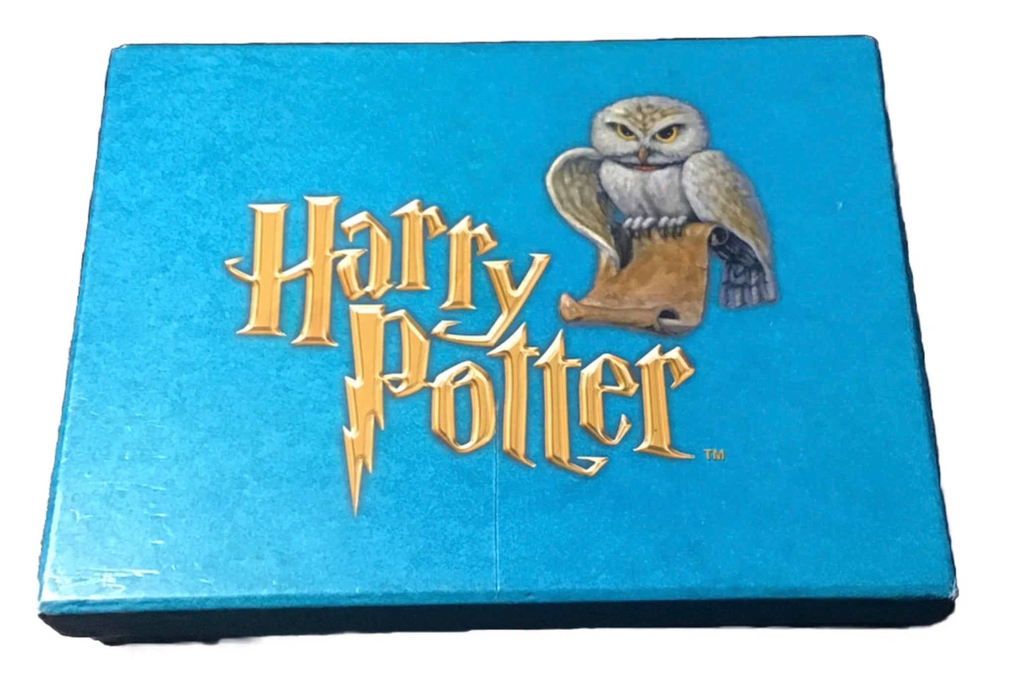 Vintage 2000 Harry Potter STATIONERY SET Stamp Envelopes Address Book Letters
