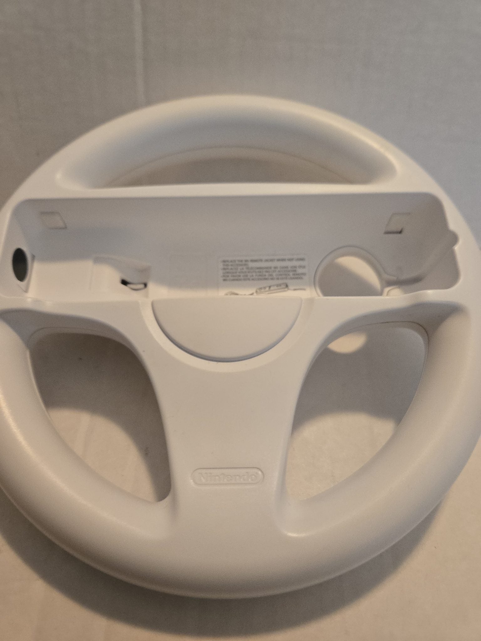 Pair Of Nintendo Wii Steering Wheel Controllers