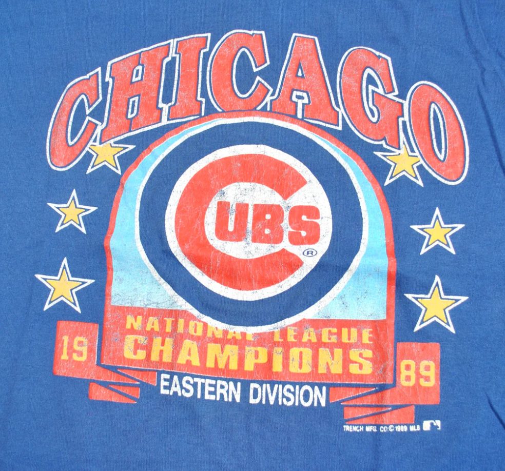 Vintage Chicago Cubs 1989 Shirt Size Medium