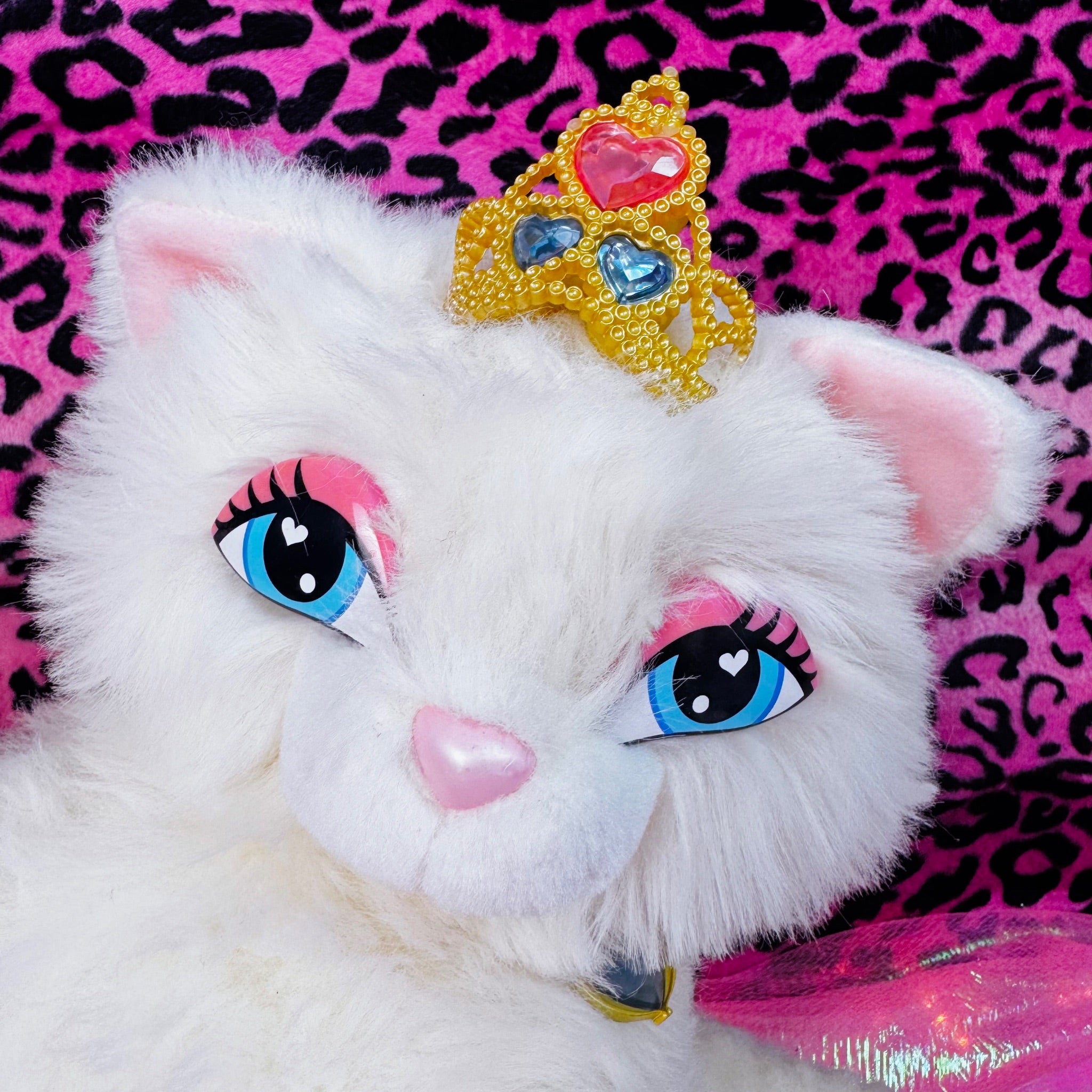 Vintage 2004 Barbie Serafina Plush Cat - Life Size 32”